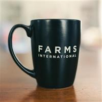 Coffee Helping Farms Coffee Mug - Black